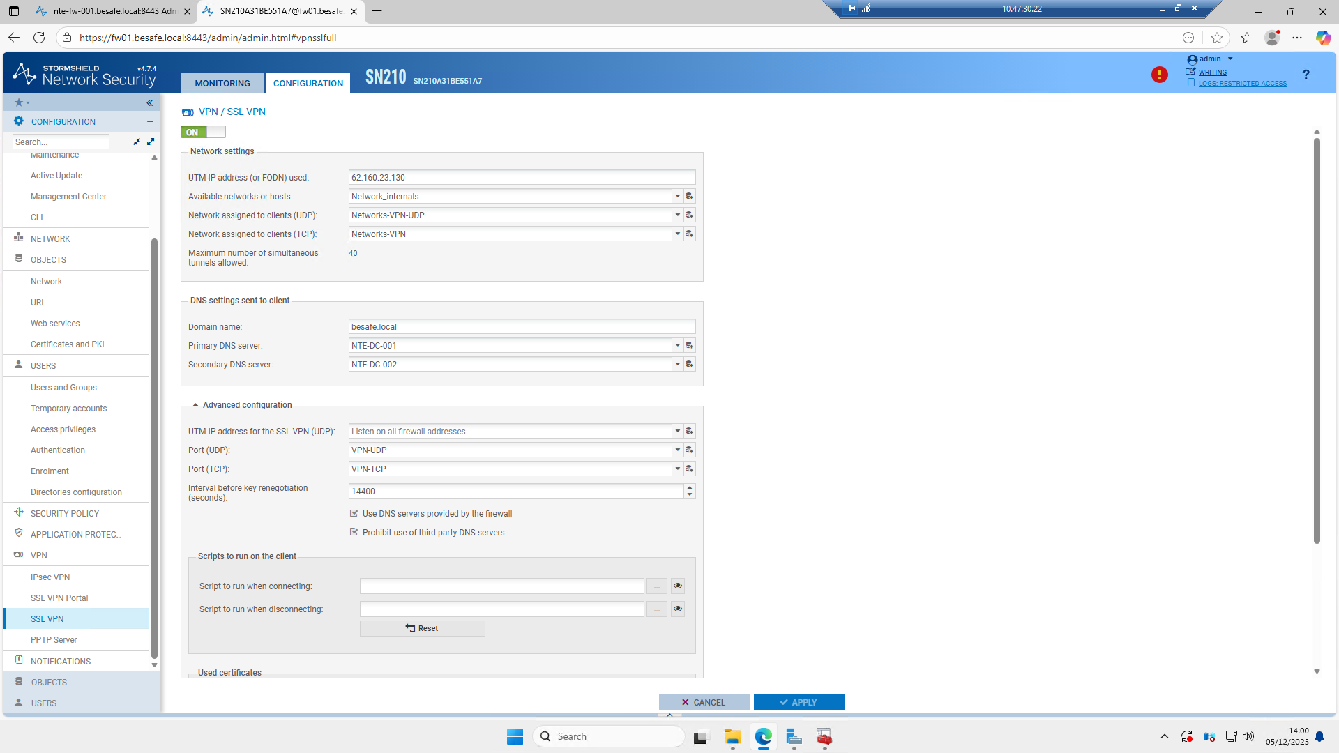 VPN SSL