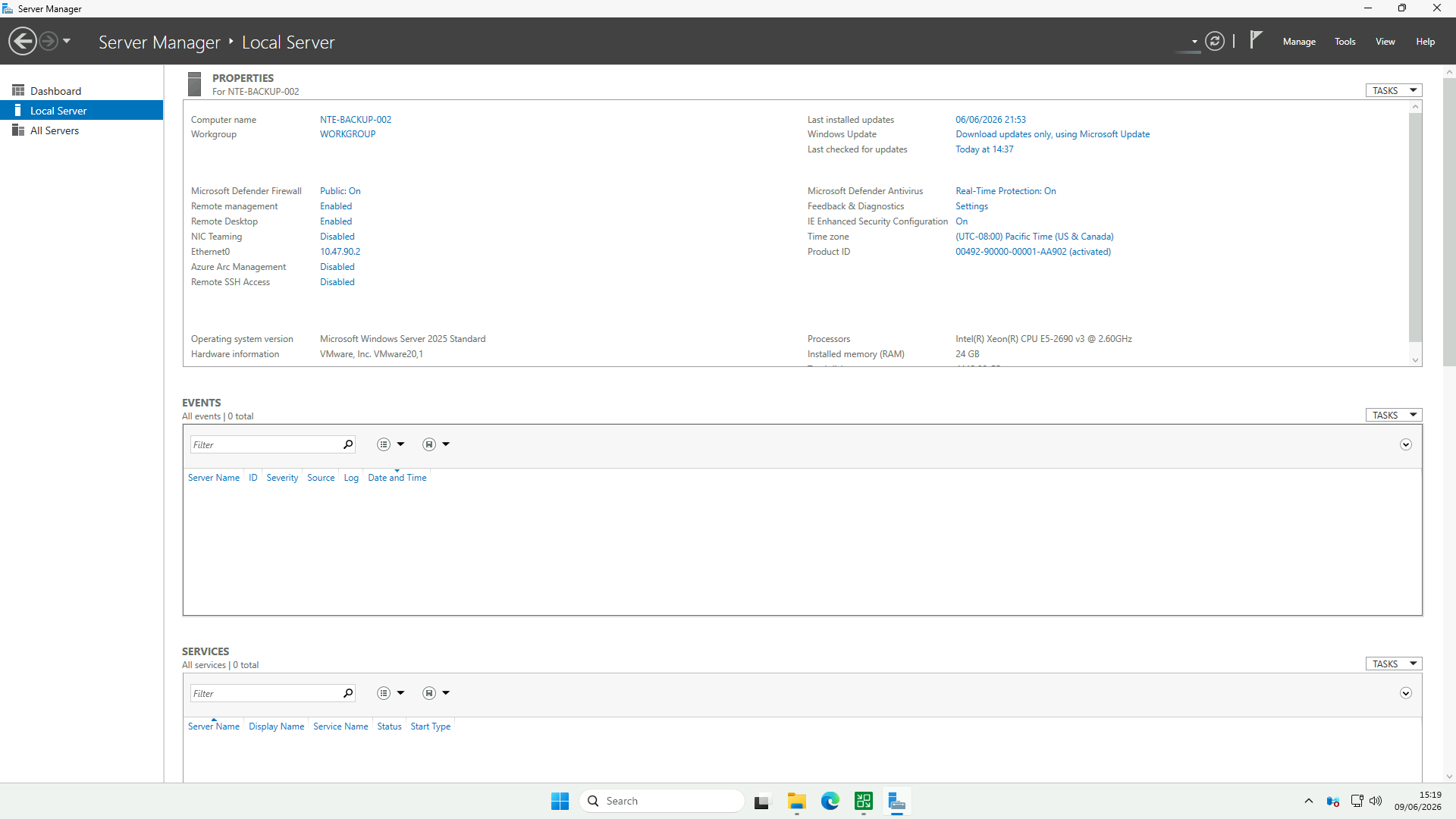 Serveur NTE-BACKUP-002